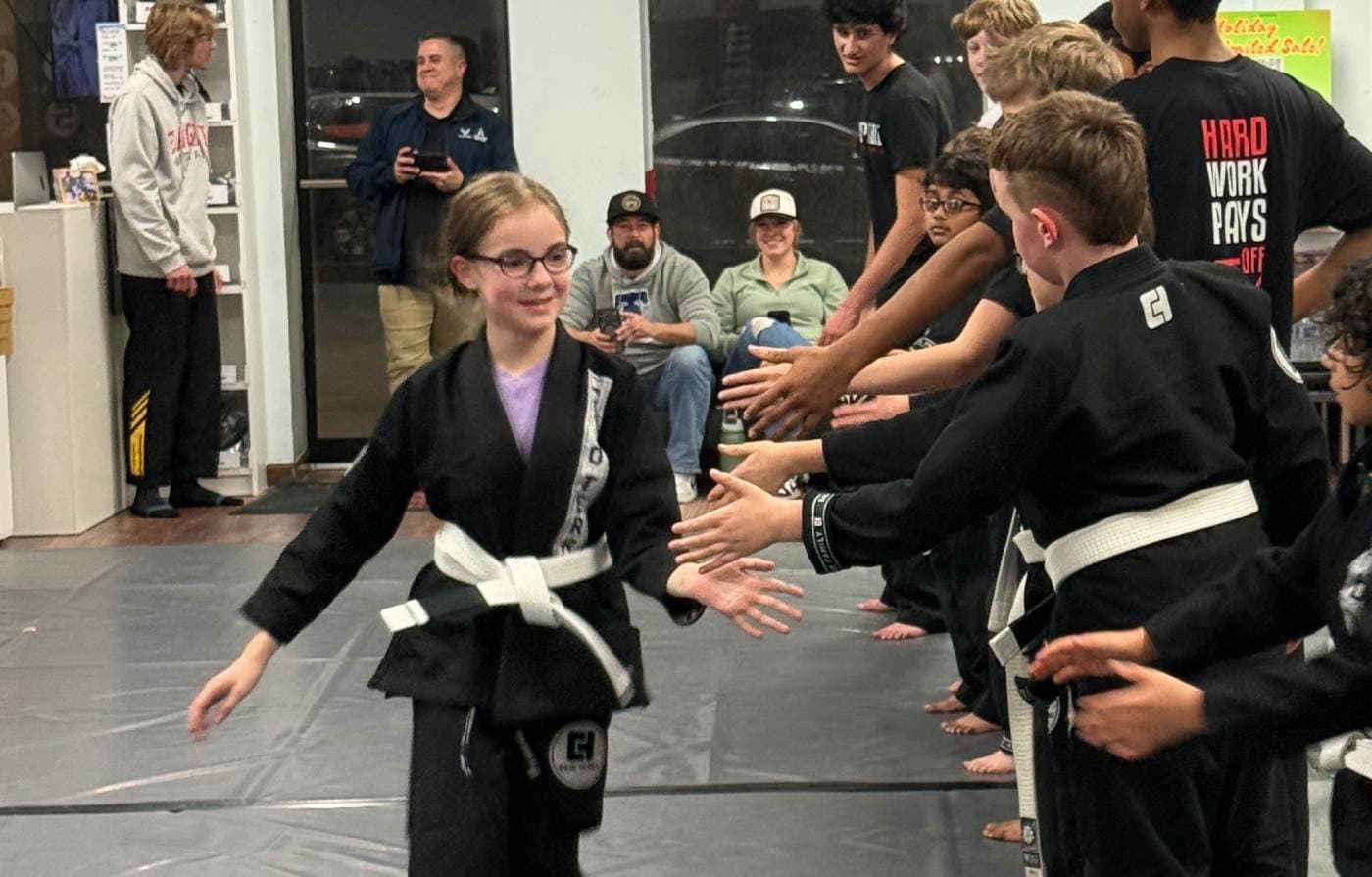 Older youth at a martial arts gathering photographed for the current site